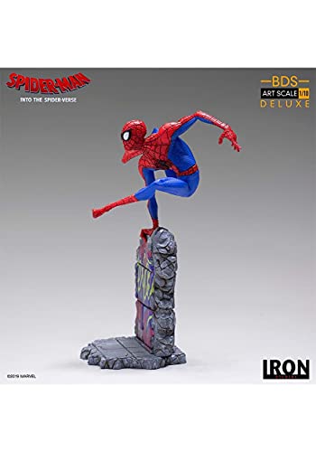 Iron Studios 1:10 Spider-Man Spider-Verse BDS Estatua de Escamas artísticas