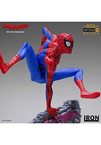 Iron Studios 1:10 Spider-Man Spider-Verse BDS Estatua de Escamas artísticas