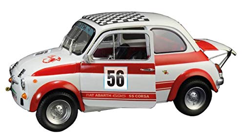 Italeri 4705S 4705-1:12 Fiat Abarth 695 SS/Assetto Corsa, maqueta, Modelo de construcción, sin barnizar