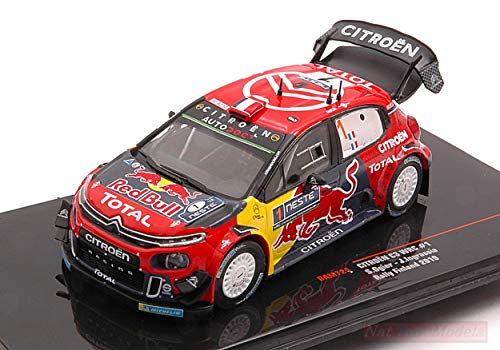 Ixo Model Modelo A Escala Compatible con Citroen C3 WRC N.1 Finland Rally 2019 OGIER-INGRASSIA 1:43 RAM724