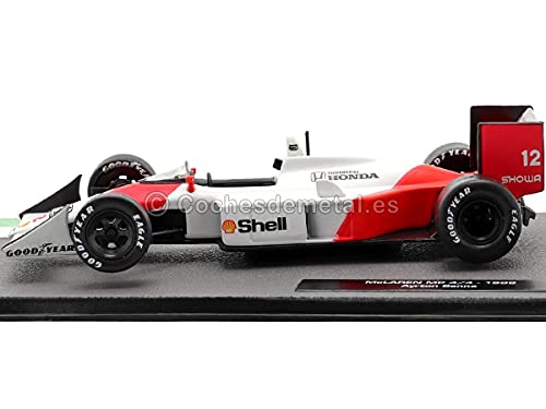 Ixo Models 1988 McLaren MP4/4 Nº12 Ayrton Senna World Champion 1:43 Editorial Salvat F1 05