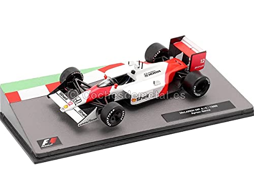 Ixo Models 1988 McLaren MP4/4 Nº12 Ayrton Senna World Champion 1:43 Editorial Salvat F1 05