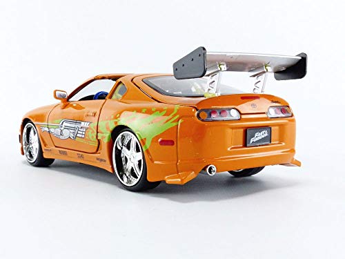 Jada JA30738 El Rápido Y El Furioso 1:24 1994 Toyota Supra MK IV con Brian O'Conner Figura