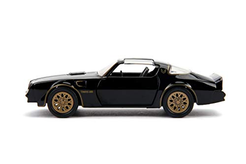 Jada Toys Smokey & Bandit 1977 Pontiac Firebird - Coche de Juguete (Escala 1:32), Color Negro