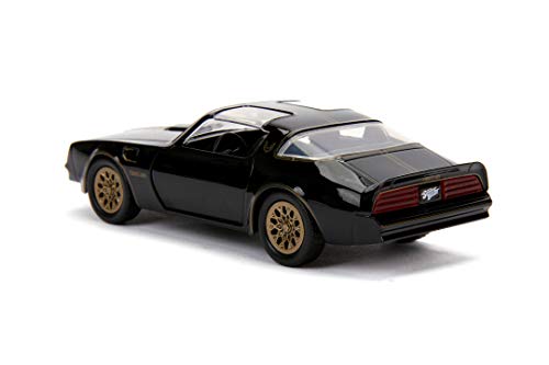 Jada Toys Smokey & Bandit 1977 Pontiac Firebird - Coche de Juguete (Escala 1:32), Color Negro