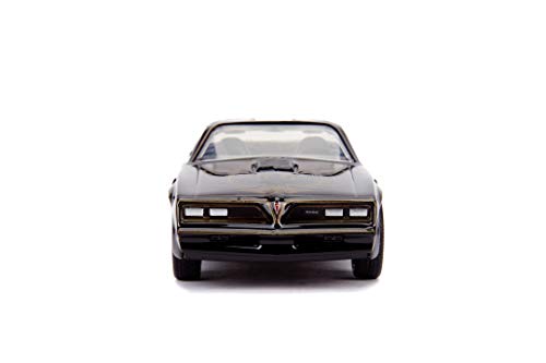 Jada Toys Smokey & Bandit 1977 Pontiac Firebird - Coche de Juguete (Escala 1:32), Color Negro