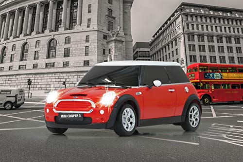 Jamara 404231 - Reproducción de Mini Cooper S rojo (escala 1:18) [Importado de Alemania]