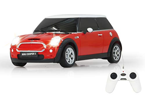 Jamara 404231 - Reproducción de Mini Cooper S rojo (escala 1:18) [Importado de Alemania]