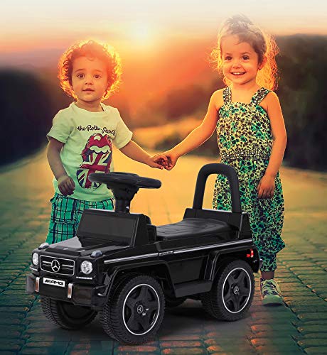 Jamara- AMG G63 Mercedes-Benz Coche para Niños, Color Negro (460405)