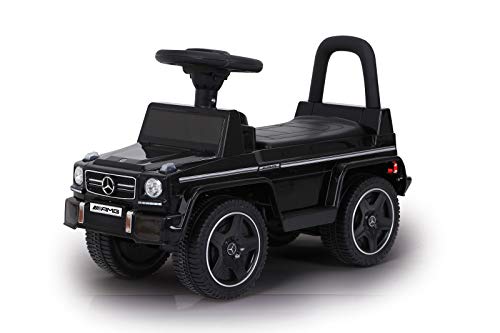 Jamara- AMG G63 Mercedes-Benz Coche para Niños, Color Negro (460405)