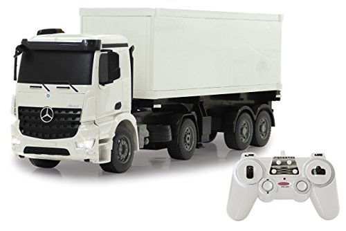 Jamara- LKW Mercedes Benz Coche, Color Blanco (405148)