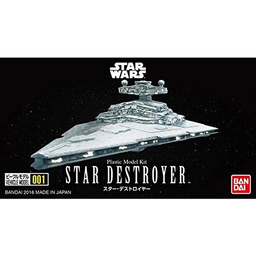 Japan Action Figures - Vehicle model 001 Star Wars Star Destroyer Plastic *AF27* by Bandai