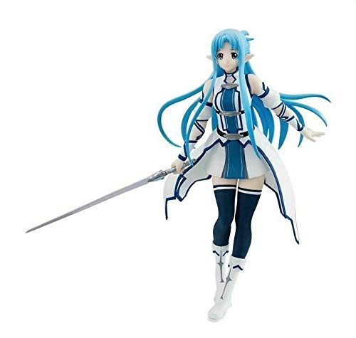 JAPAN OFFICIAL Sword Art Online Asuna Special Figure Anime Furyu - Estatua de 18 cm Kirito Sinon #1