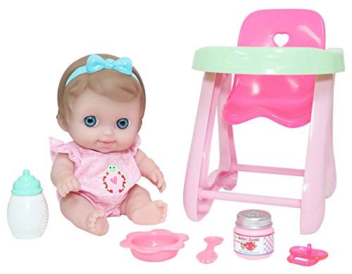 JC TOYS- Lil' Cutesies Muñeco bebé, Color Pink (17430)