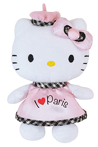 Jemini 023360 Hello Kitty Peluche I Love Paris +/-17 cm