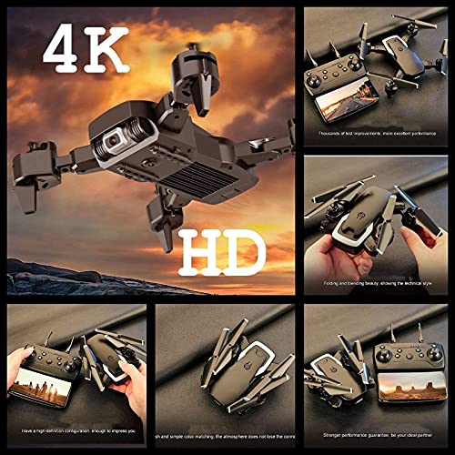 JHGF Drones con cámara para niños Drone de Juguete Regalos para Adolescentes Drone pequeño con 120 Grados FPV Cámara Dual RC Quadcopter con Estuche