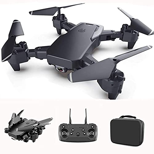 JHGF Drones con cámara para niños Drone de Juguete Regalos para Adolescentes Drone pequeño con 120 Grados FPV Cámara Dual RC Quadcopter con Estuche