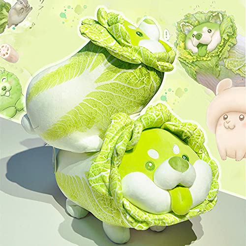 JinwoRyeahs, Animales De Peluches Kawaii，Verduras Dog, Juguete De Peluche De Cachorros, Juguetes Mimados, Almohada De Dibujos Animados De Verduras，Kawaii Decoracion，MuñEcas，Funko Pop Anime-A_55 cm