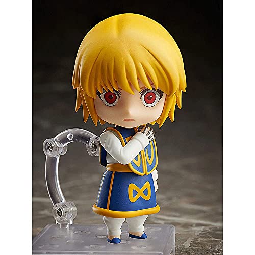 JJILY Hunter X Hunter Kurapika Nendoroid Q Version Figura De Acción con Accesorios Articulaciones Móviles Estatua Personajes Juguete Decoraciones De Escritorio Colecciones para Fanáticos del Anime