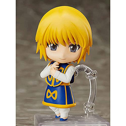 JJILY Hunter X Hunter Kurapika Nendoroid Q Version Figura De Acción con Accesorios Articulaciones Móviles Estatua Personajes Juguete Decoraciones De Escritorio Colecciones para Fanáticos del Anime