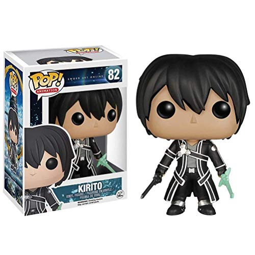 JNTML 9CM Sword Art Online, Sao Anime Figuras Kirito Acción Esculturas Adornos Estatuas Muñecas Modelos Juguetes