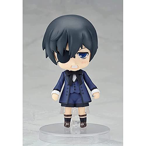 JNTML Black Butler Brina Palencia Versión Q Nendoroid PVC Face Cambiable Nendoroid Anime Figura de acción Colección de Anime Figurilla Muñeca Juguetes Modelo para niños Decoración de Regalo