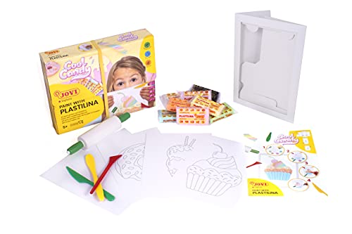 Jovi Kit para Pintar con PLASTILINA, Cool Candy (263CC), Multicolor