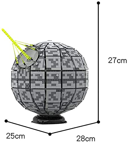 Juego de bloques de construcción de la estrella de la muerte - Juego de ladrillos de construcción de la nave espacial - Juguete para regalos