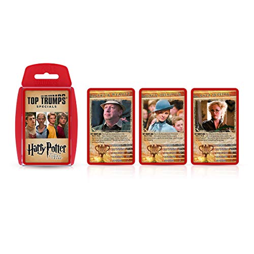 Juego de Cartas Especiales de Harry Potter y el cáliz de Fuego Top Trumps