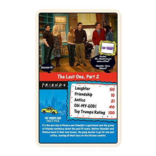 Juego de Cartas Friends Edición Limitada Top Trumps