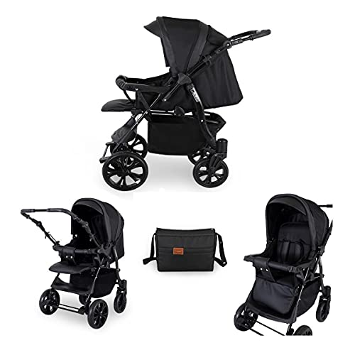 Juego de cochecito combinado 2 en 1 3 en 1 Isofix Turne de Lux4Kids Mountain 2en1 sin asiento