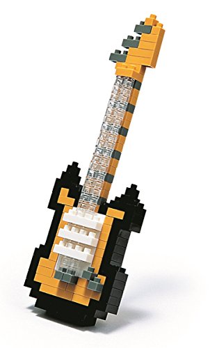 Juego de construcción guitarra eléctrica negra 160 piezas