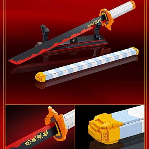 Juego De Construcción Para Ninja Katana, 790 Piezas Modelo De Bloques De Construcción Para Juguete De Espada Katana, Bloques De Construcción Espada De Juguete De Plástico, Compatible Con Lego