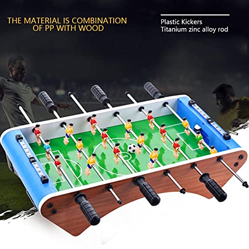 Juego de Mesa de fútbol, Mesa de futbolín clásica, Pelota de fútbol, Juego Familiar, Tablero de Juguete para niños, para Jugar al fútbol en Cualquier Lugar