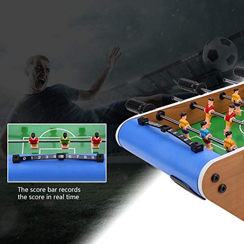 Juego de Mesa de fútbol, Mesa de futbolín clásica, Pelota de fútbol, Juego Familiar, Tablero de Juguete para niños, para Jugar al fútbol en Cualquier Lugar