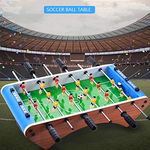 Juego de Mesa de fútbol, Mesa de futbolín clásica, Pelota de fútbol, Juego Familiar, Tablero de Juguete para niños, para Jugar al fútbol en Cualquier Lugar