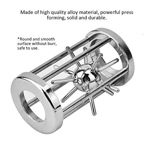 Juego de rompecabezas de alambre de metal Rompecabezas Prueba de coeficiente intelectual Prueba de desenredado Desbloqueo Juego de enclavamiento Truco de magia Juguete educativo para Niños Adultos