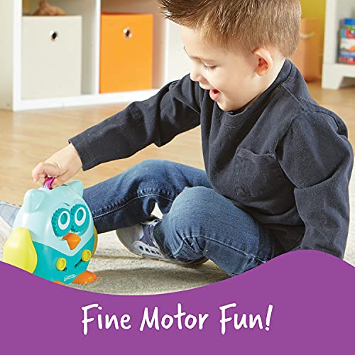 Juego para practicar la motricidad fina Hoot The Fine Motor Owl de Learning Resources