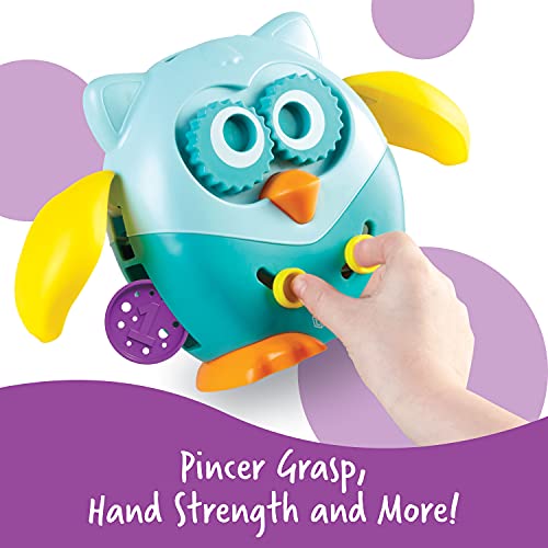 Juego para practicar la motricidad fina Hoot The Fine Motor Owl de Learning Resources