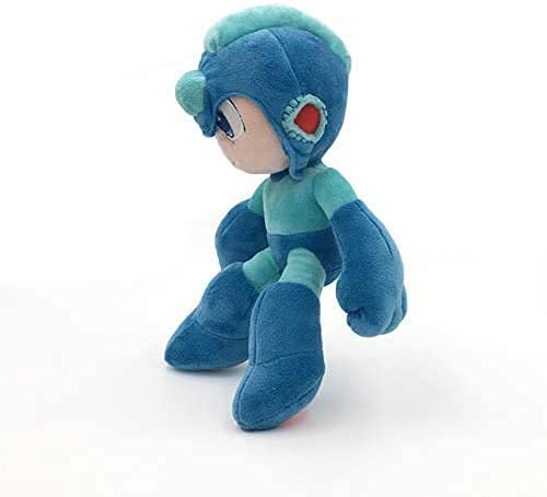 Juegos de Anime Megaman 25cm juguetes de peluche de peluche de dibujos animados realistas muñecos de peluche animales regalos de cumpleaños dormitorio Oficina Deco