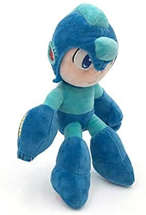 Juegos de Anime Megaman 25cm juguetes de peluche de peluche de dibujos animados realistas muñecos de peluche animales regalos de cumpleaños dormitorio Oficina Deco