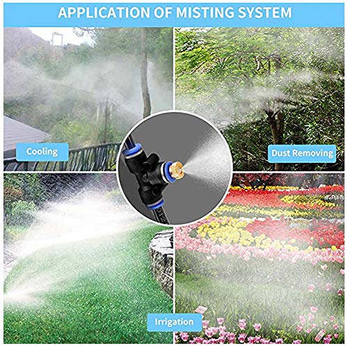 JUGUETE F Trampoline Sprinkler Mist Cooling System, 15M Water Play Sprinklers Pipe, Diversión Al Aire Libre Juegos Verano Yard Toys Waterpark Riego Goteo Patio Jardín Césped