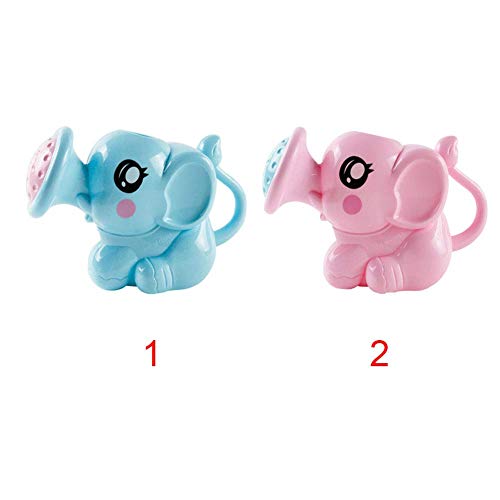 Juguete Infantil para Niños Regadera Baby Elefante Olla Ducha Cartoon (Azul) - Azul, free size