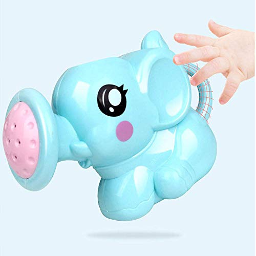 Juguete Infantil para Niños Regadera Baby Elefante Olla Ducha Cartoon (Azul) - Azul, free size