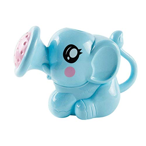 Juguete Infantil para Niños Regadera Baby Elefante Olla Ducha Cartoon (Azul) - Azul, free size