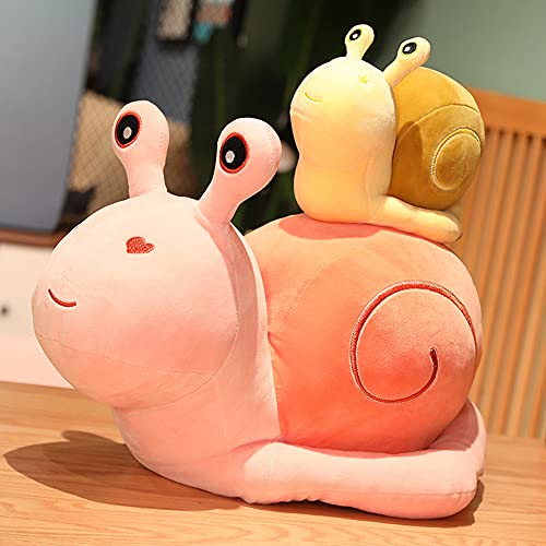 Juguetes de Animales de Peluche de Caracol, 20/30/45 cm 3D Caracol de Peluche Kawaii, Lindo Caracol de Peluche de Juguete, decoración del hogar, cojín de Almohada