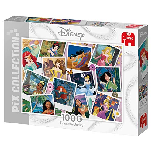 Jumbo- Pix Collection-Princess Selfies Princesa Disney Rompecabezas, Multicolor (J19763)