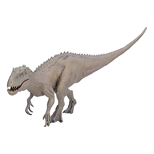 JUnYuKj Indominus Rex, Modelo de Dinosaurio de simulación, colección de tiranosaurio jurásico, Juguete Educativo de Gran tamaño para niños(Gris)