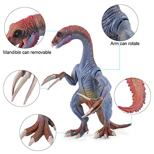 Jurassic World Dinosaurio de Juguete Figuras de Dinosaurios realistas Spinosaurus Masticador Dinosaurio articulado niños educativos Juguetes del Hoz del dragón de plástico Regalo de los niños