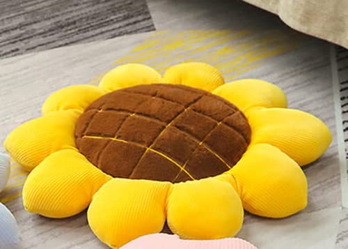 JWAKHMP 40cm girasol pétalos amortiguador lindo felpa juguetes Kawaii relleno plantas almohadas para niños